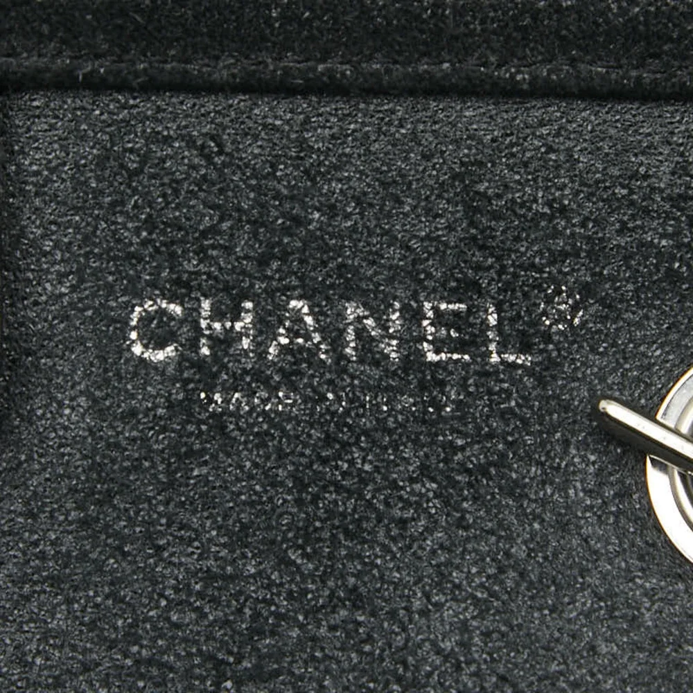 CHANEL Black Caviar Leather Tote Bag